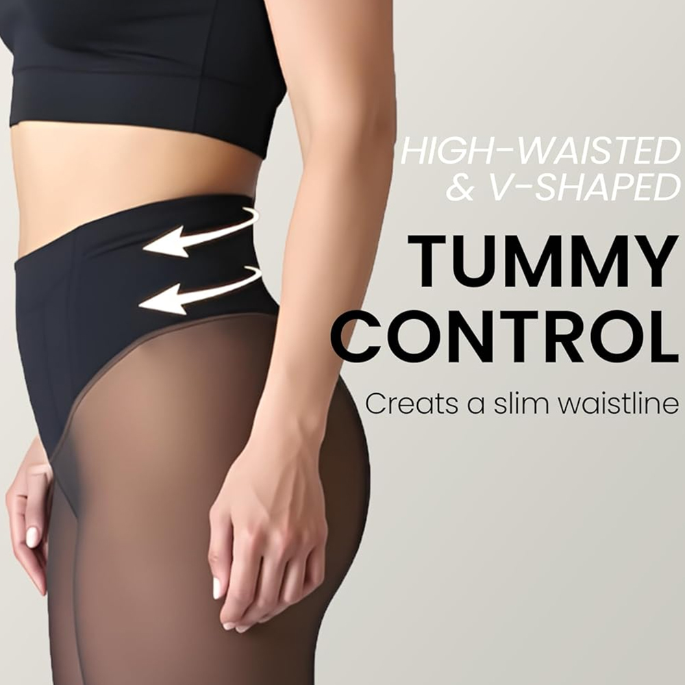 Leggings Térmicos Moldeadores  - Tights Pantyhose Sheer reseña y precio