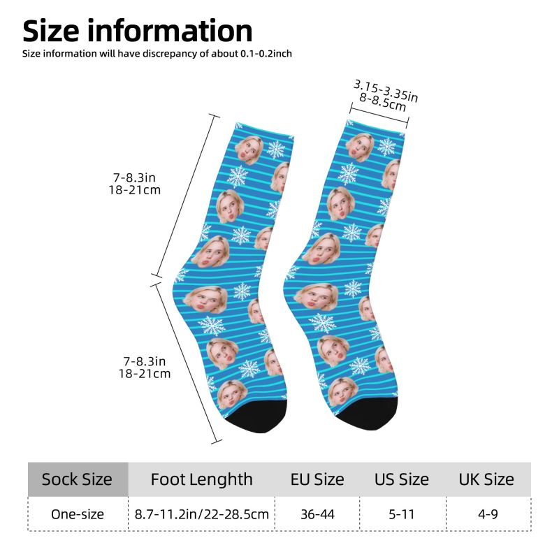 Foto de cara de Navidad person - Dress Sock Men reseña y precio